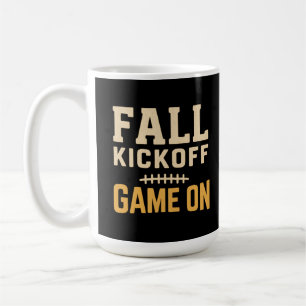 Mug Match de lancement d'automne sur le design de foot