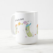 Mug Match de pickleball (Devant gauche)