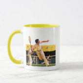 Mug Match de tennis de doubles (Gauche)
