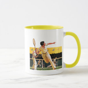 Mug Match de tennis de doubles
