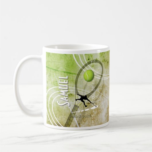 Mug Match Point II, tennis masculin (Gauche)