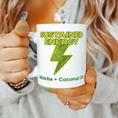 Mug Matcha Coconut Oil Sustained Energy Recipe