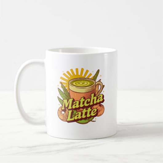 Mug Matcha Latte Mug, Thé Vert (Gauche)
