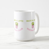 MUG MATCHA LATTE SOCIAL CLUB (Devant droit)