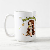 Mug Matcha Mood Aesthetic Design Cute Green Tea Vibes (Gauche)