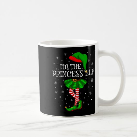 Mug Matching Family Group I'm The Princess Elf Christm (Droite)