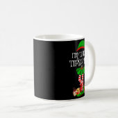 Mug Matching Family Group I'm The Tipsy Elf Christmas (Devant droit)