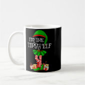 Mug Matching Family Group I'm The Tipsy Elf Christmas (Gauche)