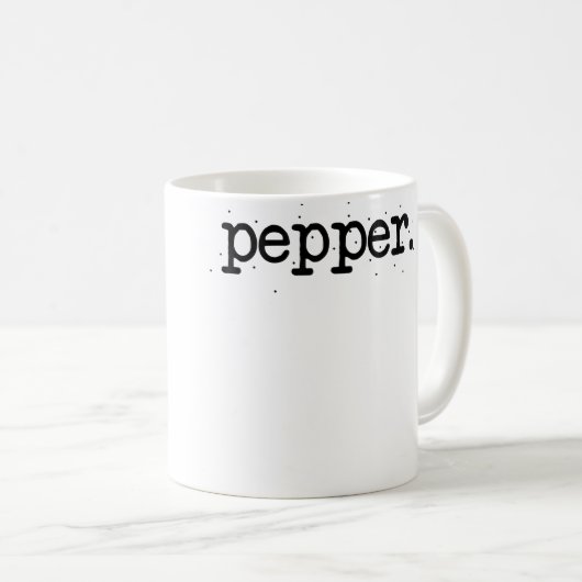 Mug Matching Halloween Couples Salt And Pepper Easy (Devant droit)