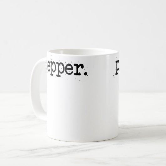 Mug Matching Halloween Couples Salt And Pepper Easy (Devant gauche)