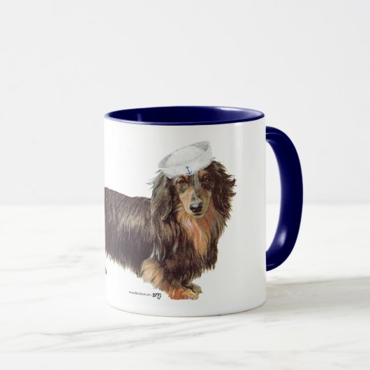 Mug Matelot Dachshund (Devant droit)