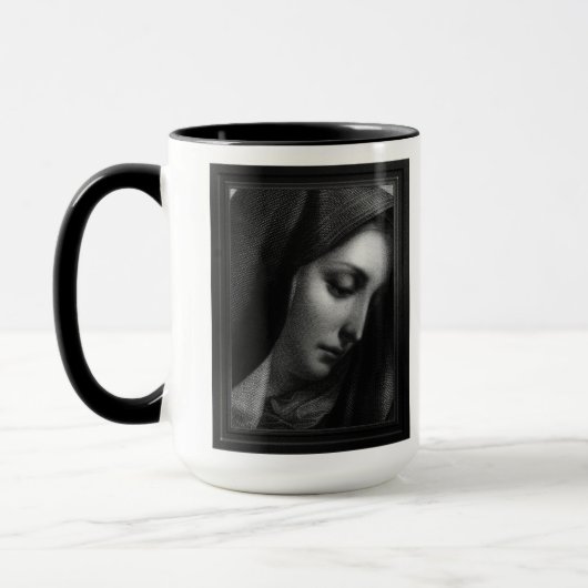 Mug Mater Dolorosa Engraving par Carlo Dolci (Gauche)