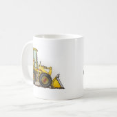 Mug Matériel de construction de chargeur de pneu en (Devant gauche)