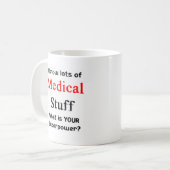 Mug matériel médical (Devant gauche)