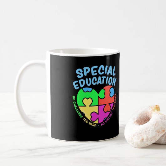 Mug Maternelle maternelle Enseignant de maternelle Édu (Avec donut)