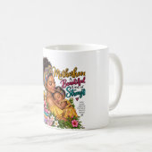 Mug Maternité Belle Douce et Forte (Devant droit)