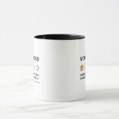 Mug Maternité drôle non recommandée (Centre)