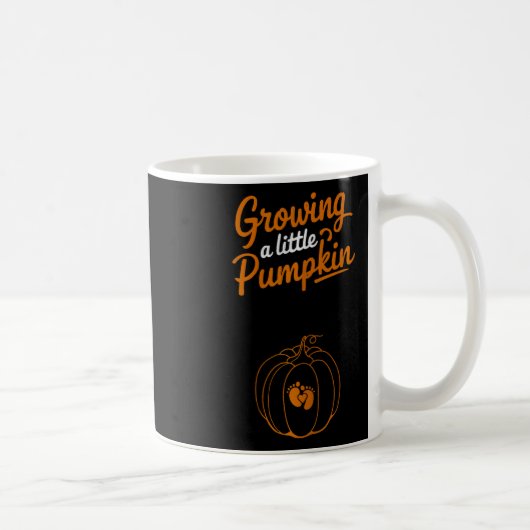 Mug Maternité En Croissance Un Peu Citrouille Thanksgi (Droite)