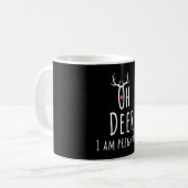 Mug Maternité Grossesse Enceinte Bébé Noël Cerf (Devant gauche)