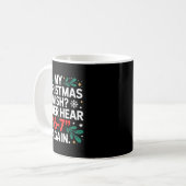 Mug Math 67 Mème Drôle Six Sept Noël Étudiant 6 7 (Devant gauche)