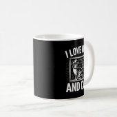 Mug Math Cat Lover Funny Math Teacher I Love Math And  (Devant droit)