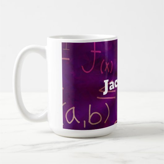 Mug Math équations algébriques (Gauche)
