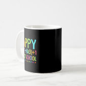 Mug Math Formula 100 Jours De L'École Enseignant Garço (Devant gauche)