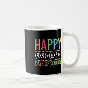 Mug Math Formula 100 Jours D'École Drôle Enseignant Ma