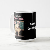 Mug Math Is No Prob-llama Fun & Cute Math Inspiration (Devant gauche)