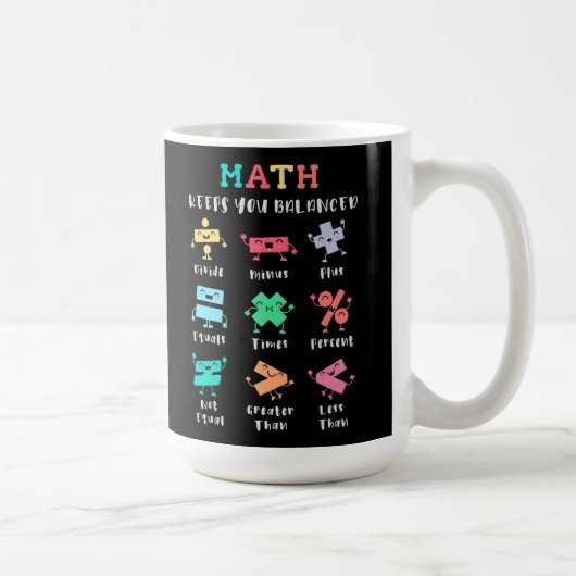 Mug Math keeps you balanced (Droite)