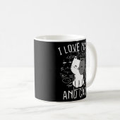 Mug Math Kitty Chat I Love Math And Cats Mathématiques (Devant droit)