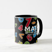 Mug Math. Le seul sujet qui compte (Devant droit)