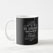 Mug Math Nerd Superpower Numéro Pi Amusant (Gauche)