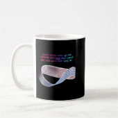 Mug Math Punk Mobius Strip Quel côté du lit vous êtes (Gauche)
