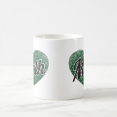 Mug Math Retro Heart Blackboard Love (Centre)