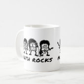 Mug Math Rocks Academic Rock Band Humor (Devant gauche)