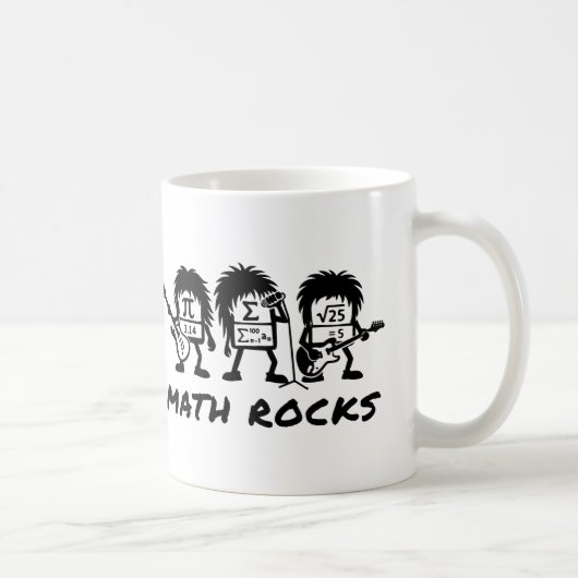 Mug Math Rocks Academic Rock Band Humor (Droite)