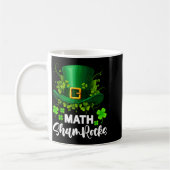 Mug Math Shamrocks St. Patricks Day École (Gauche)