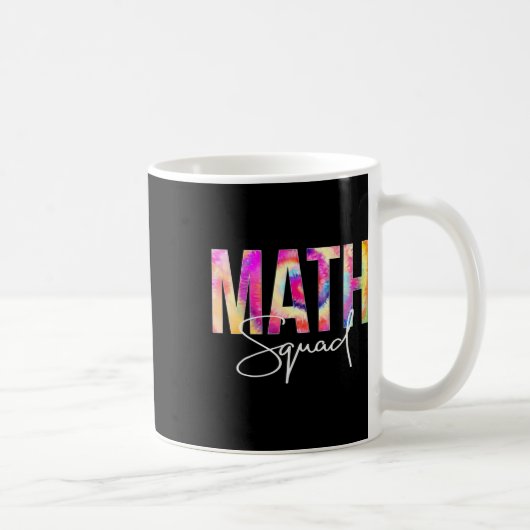 Mug Math Squad Tie Dye Retour À L'École Les femmes app (Droite)