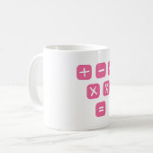 Mug Math Symbols mathematical Signs Maths (Devant gauche)