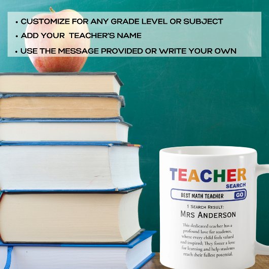 Mug Math Teach Motivation Internet Recherche