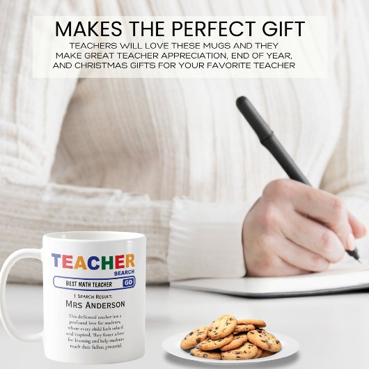 Mug Math Teach Motivation Internet Recherche