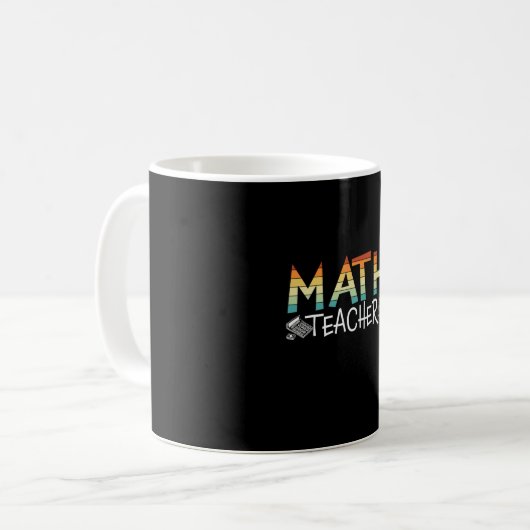 Mug Math Teacher (Devant gauche)