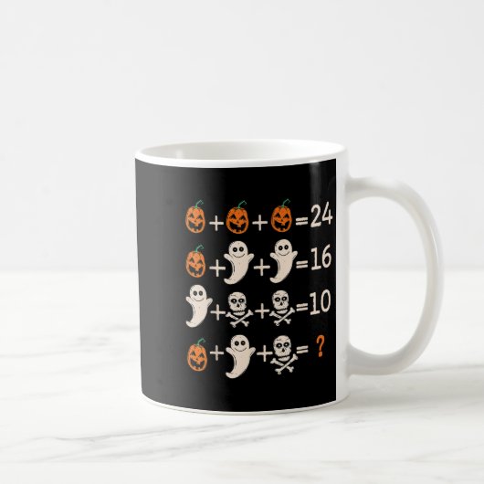 Mug Math Teacher Halloween Algebra Operation Mathemati (Droite)