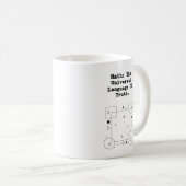 Mug Math Universal Language | Truth & Logic Educator (Devant droit)