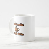Mug Mathématicien Instant...Juste Ajouter Du Café (Devant gauche)