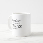 Mug _Mathematics.jpg de Dieu d'éloge (Devant gauche)