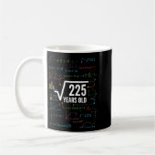 Mug Mathematics Square Root 225 Years Old, Funny Math  (Gauche)
