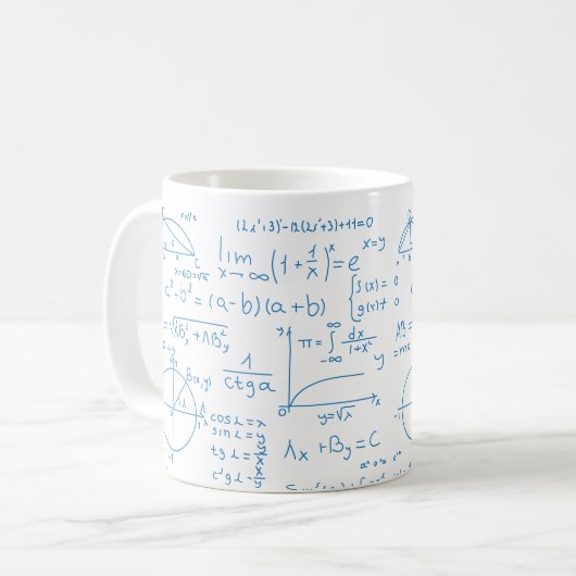 Mug mathématique (Devant gauche)
