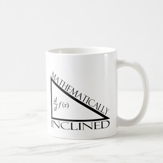 Mug Mathématiquement incliné (Droite)